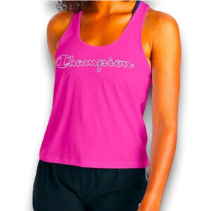 Champion Wow Pink Sport Racerback Tank Top Size Women's Medium NEW with Tags